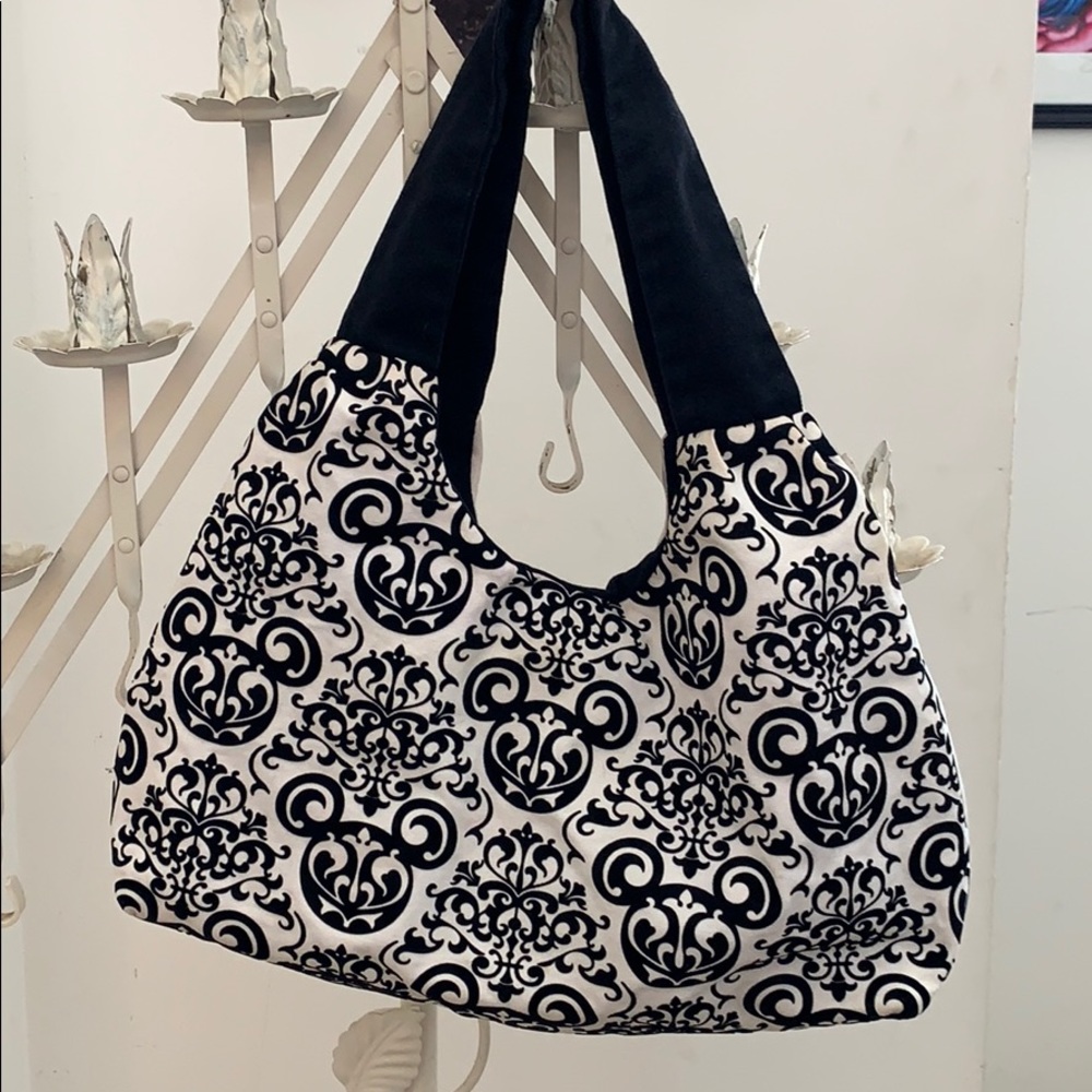 Disney Mickey Black & White Satchel